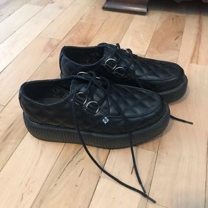 TUK Quilted Vegan Leather Creepers